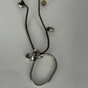 Women's Black & Silver Necklace